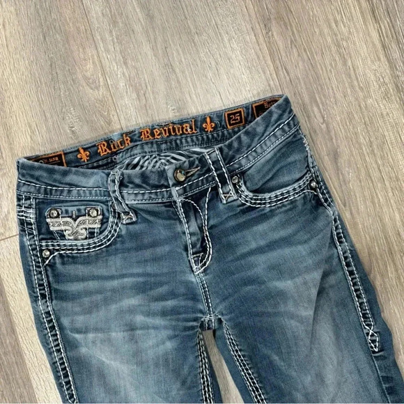 Rock Revival Betty Mid Rise Boot Size 25x28 - Picture 6 of 10